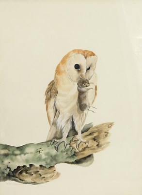 Lot 280b - Peter Cunnington. Owl and Mouse,...