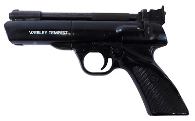 Lot 154 - A Webley Tempest .22 calibre air pistol, made...