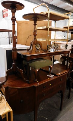 Lot 1543 - A group of furniture, to include a large...