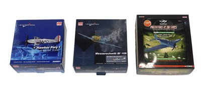 Lot 168 - Hobbymaster and Corgi diecast planes,...