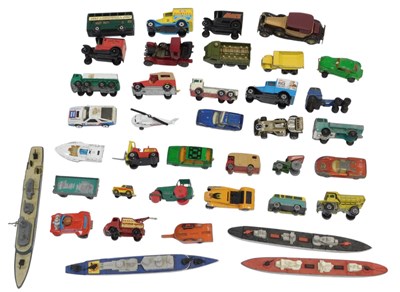 Lot 183 - Matchbox and other play worn diecast,...