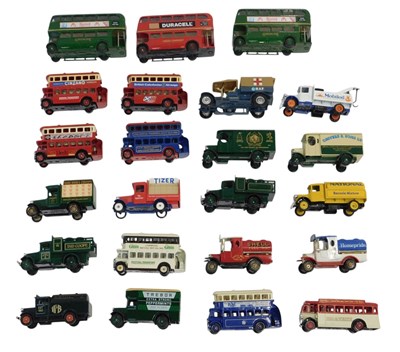 Lot 184 - Lledo and EFE unboxed diecast, including AEC...
