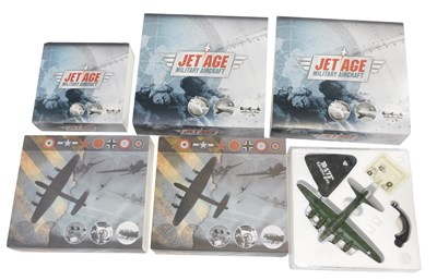 Lot 192 - Atlas Editions diecast planes, including Jet...