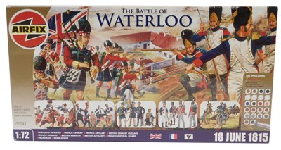Lot 206 - An Airfix The Battle of Waterloo model kit...
