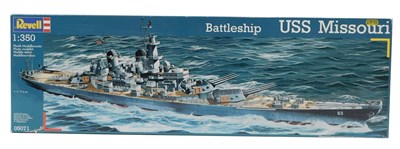 Lot 208 - A Revell 1:350 scale model kit of the...