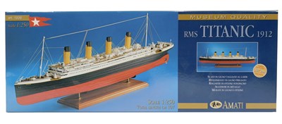 Lot 214 - An Omati laser cut model kit of the RMS...