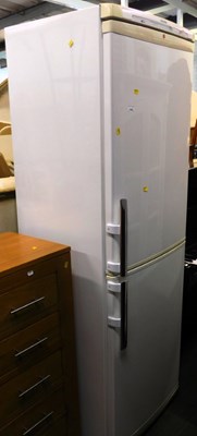 Lot 1595 - A Hoover upright frost free fridge freezer,...