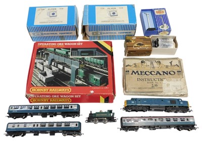 Lot 229 - A H&M flyer power control unit, a Hornby Dublo...