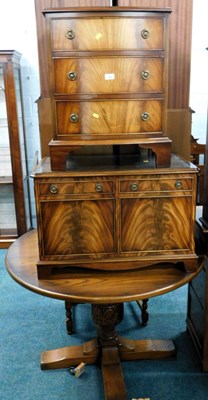 Lot 1605 - A group of furniture, to include a small...