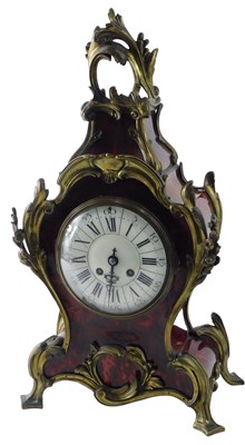 Lot 112 - A late 19thC French tortoiseshell and gilt...