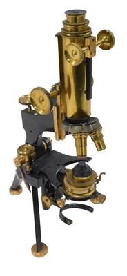 Lot 215 - A W. Watson and Sons of London brass and...