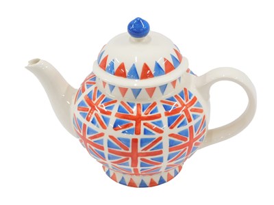 Lot 216 - An Emma Bridgewater teapot, decorated with a...