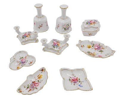 Lot 219 - A pair of Royal Crown Derby Derby Posies...