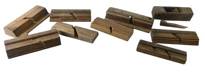 Lot 279 - Various wooden block planes.
