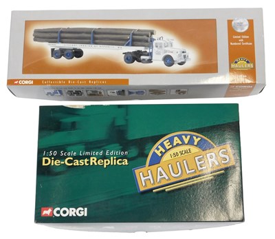 Lot 253 - Corgi 1:50 scale Heavy Haulers, including...
