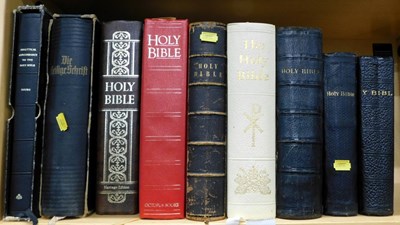 Lot 1657 - A collection of religious books, to include an...
