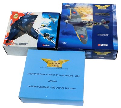 Lot 280 - Corgi The Aviation Archive 1:72 scale diecast...