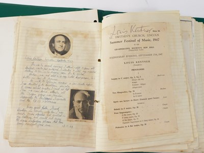 Lot 292 - A quantity of concert programmes, relating to...
