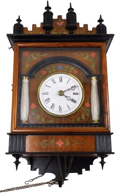 Lot 307 - A late 19th/early 20thC painted Black Forest...