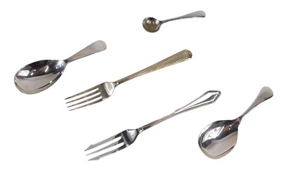 Lot 328 - A collection of small silver, to include two...