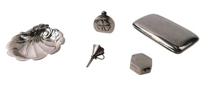 Lot 351 - A collection of small silver, to include...