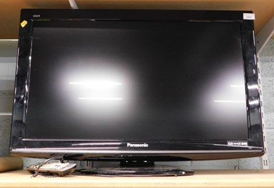 Lot 2001 - A Panasonic Viera 31" television, with lead...