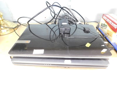 Lot 2011 - A Lenovo 15.5" laptop, together with a Packard...