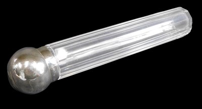 Lot 368 - A late Victorian cut glass silver mounted...