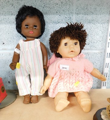 Lot 2016 - Two late 20thC dolls.