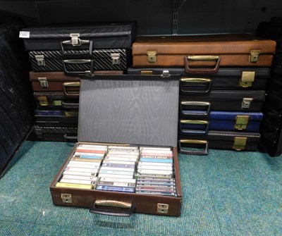 Lot 2030 - Various cases containing tapes, to include...