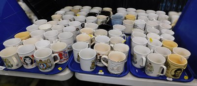 Lot 2049 - Various commemorative mugs, to include Queen...
