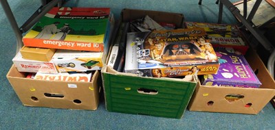 Lot 2051 - Various board games, to include Emergency Ward...