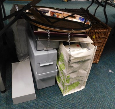 Lot 2052 - A Fortnum and Mason wicker picnic hamper,...