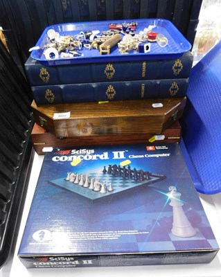 Lot 2059 - A Scisys Concorde II chess computer, together...