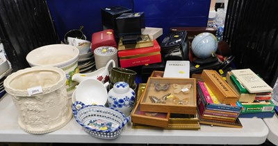 Lot 2084 - General household effects, to include planters,...