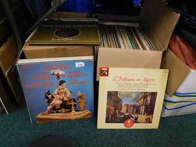 Lot 2104 - Various LP records, predominantly classical....