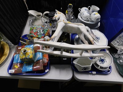 Lot 2142 - Part dinner wares, to include Adams and other,...
