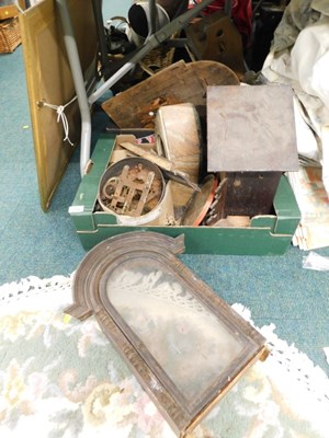 Lot 2080 - Various clock and watch repair related items,...
