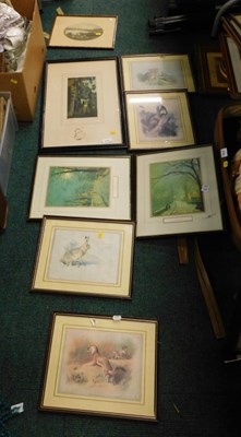 Lot 2147 - Various pictures, prints, floral still life...