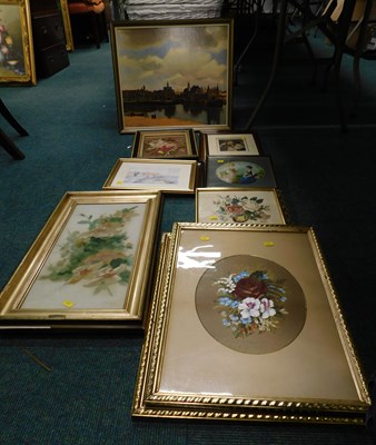 Lot 2183 - Various pictures and prints, etc., to include...