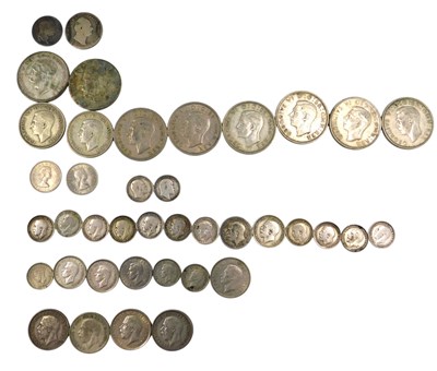 Lot 407 - A quantity of part silver, silver and nickel...