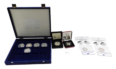 Lot 418 - A quantity of mainly silver and silver...