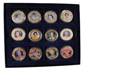Lot 419 - A set of Elizabeth II 60 Years Diamond Jubilee...