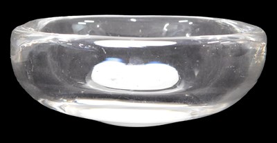 Lot 431 - A Venini Venetian Murano glass small square...