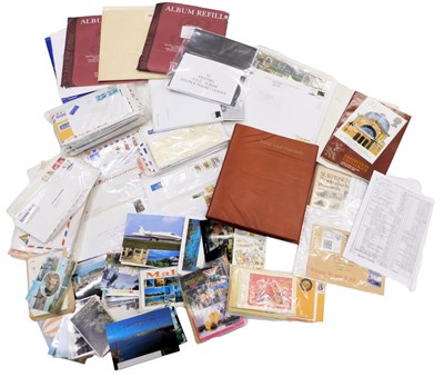 Lot 445 - Stamps.- a small quantity of ephemera to...
