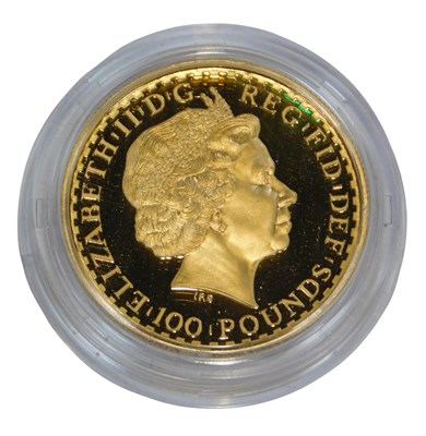 Lot 54 - A 2007 Queen Elizabeth II gold £100 coin,...