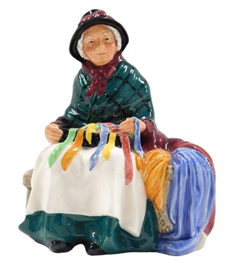 Lot 469 - A Royal Doulton porcelain figurine, Silks and...
