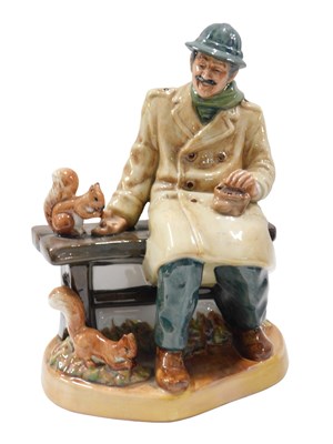 Lot 482 - A Royal Doulton porcelain figurine, Lunchtime,...