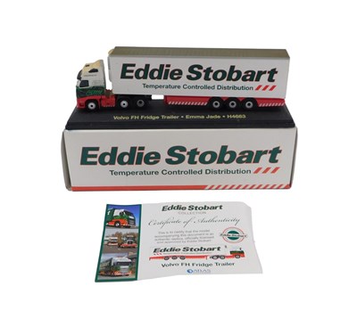 Lot 500 - An Eddie Stobart volvo VH fridge trailer.