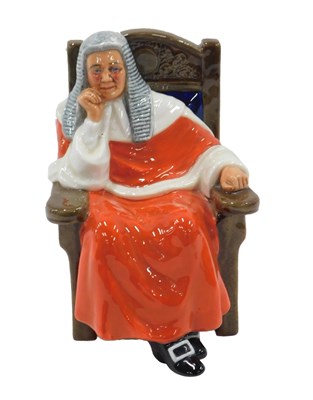Lot 507 - A Royal Doulton porcelain figurine, The Judge.